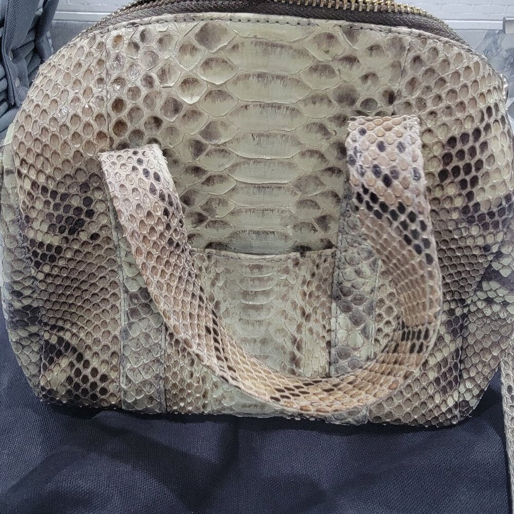 TALLI SNAKE SKIN PURSE